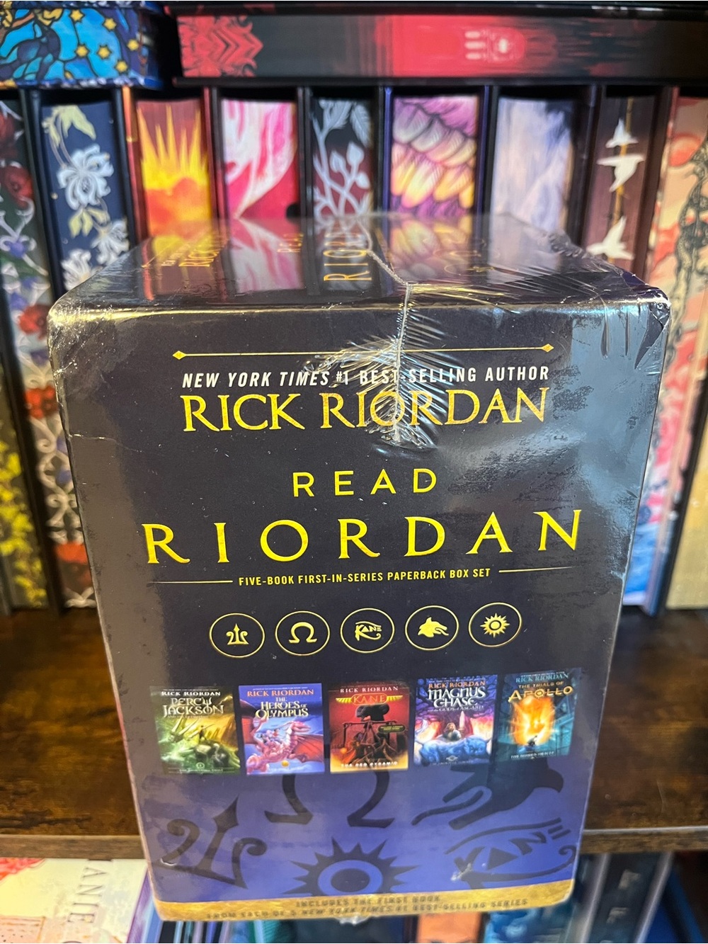 Rick Riordan Read Riordan Box Set (5 Books) - Picture 3 of 4